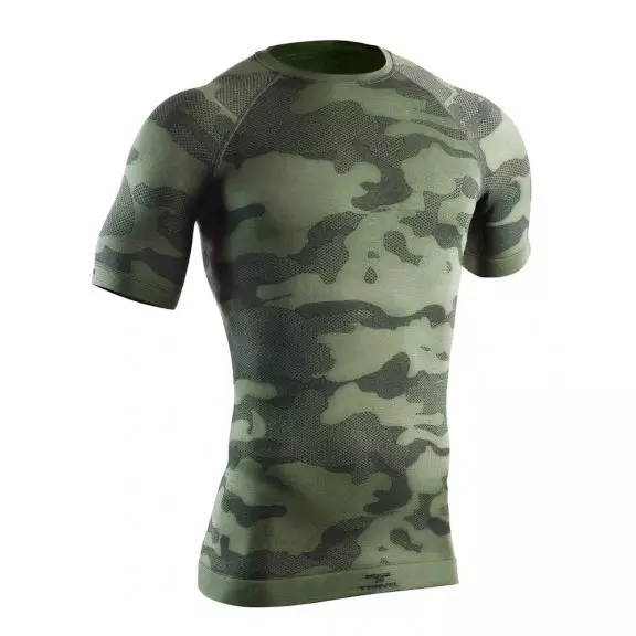 Tervel OPTILINE TACTICAL Men's short sleeve shirt (OPT L1103) - Military / Grey