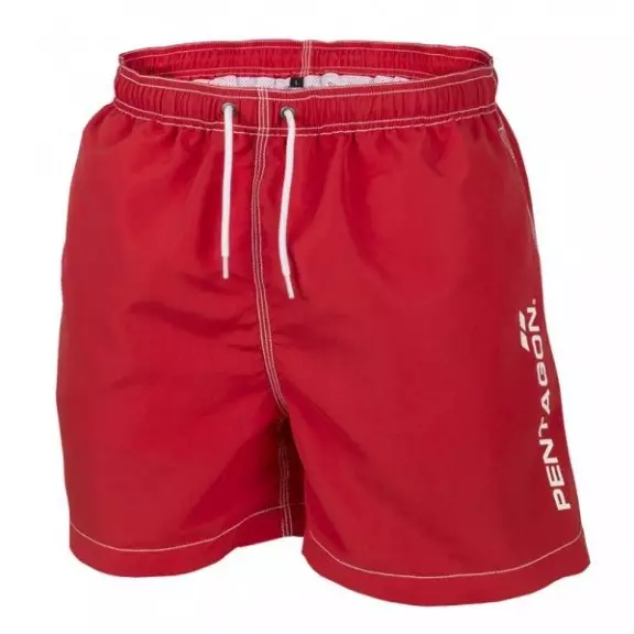 Pentagon HIPPOCAMPUS Swimming shorts - Red