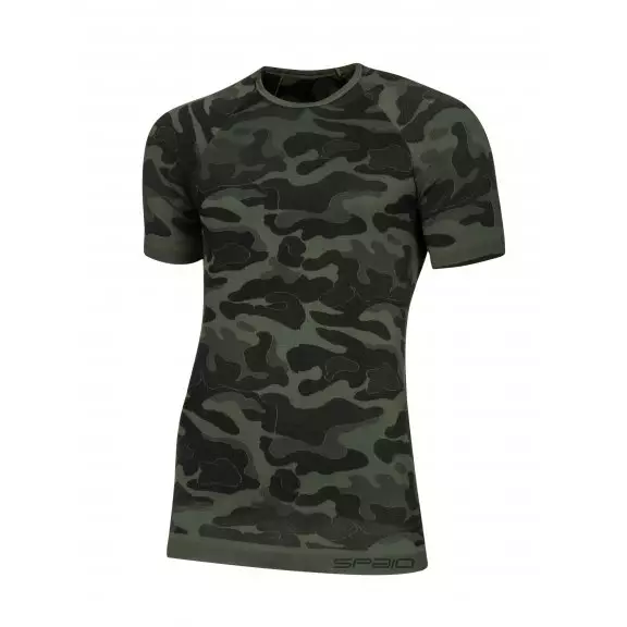 Spaio T-shirt K/R Survival Line W01 - Military / Grey