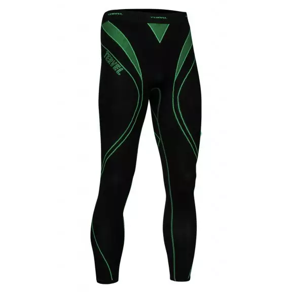 Tervel OPTILINE Jogging pants (OPT 3004) - Black / Green