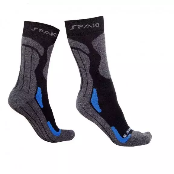 Spaio Trekking socks COOLMAX  -  Black / Blue