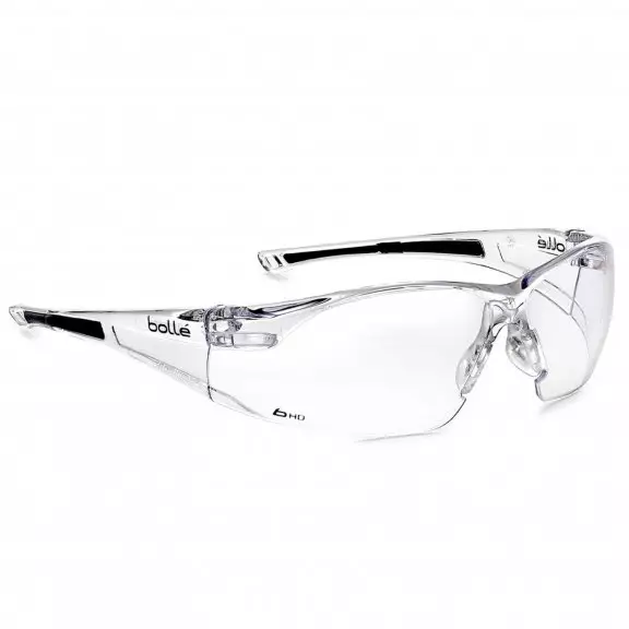 Bollé Rush Safety Glasses - HD (Clear)
