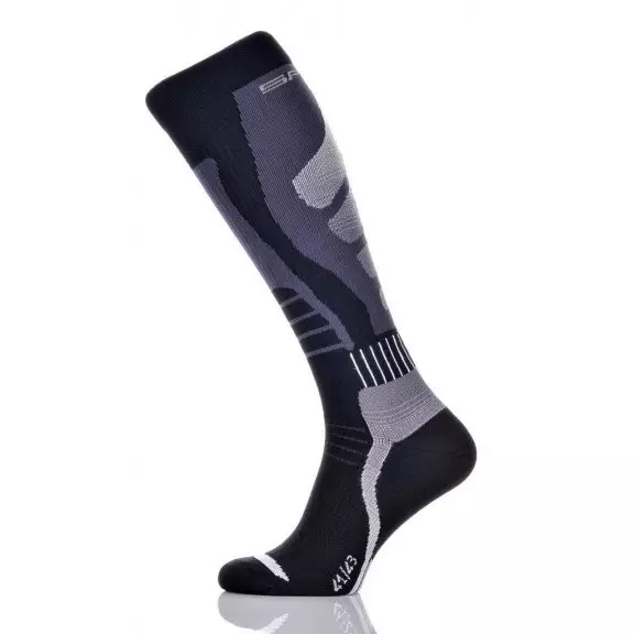 Spaio Compressuin socks  EFFORT COMPRESSION - Black / Grey