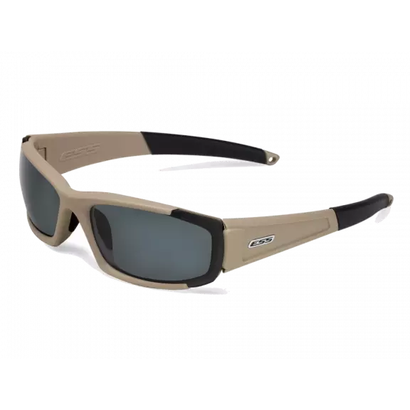 ESS® CDI® Ballistic Glasses - Terrain Tan / Clear & Smoke gray