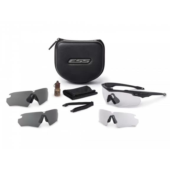 ESS® Okulary Balistyczne Crossblade - Deluxe Black APEL