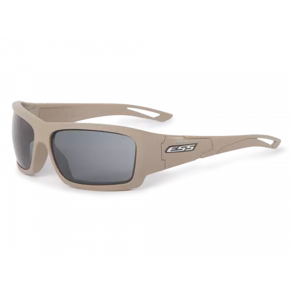 ESS® Ballistic Credence Glasses - Terrain Tan / Smoke Gray