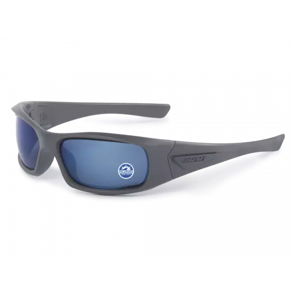 ESS® Okulary Balistyczne 5B - Heritage Matte Dark Gray / Polarized Mirrored Blue