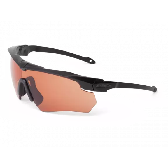 ESS® Crossbow Suppressor Ballistic Glasses - Black / Hi-Def Copper