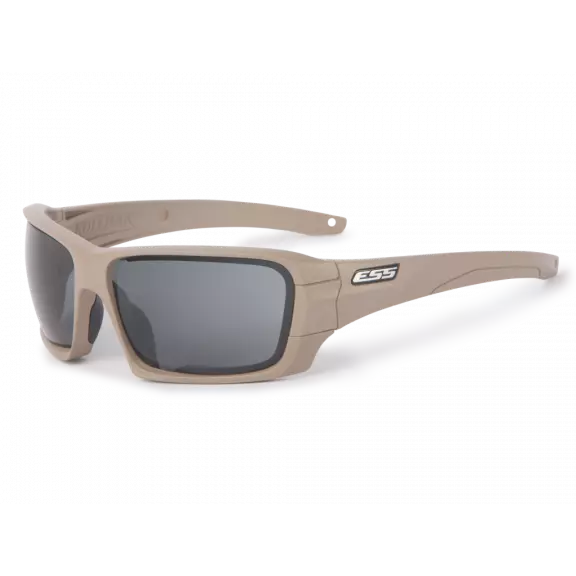 ESS® Rollbar® Ballistic Glasses - Terrain Tan / Clear & Smoke Gray