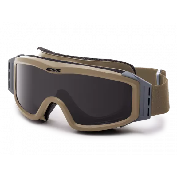 ESS® Tactical NVG Goggles - Terrain Tan / Clear & Smoke Gray