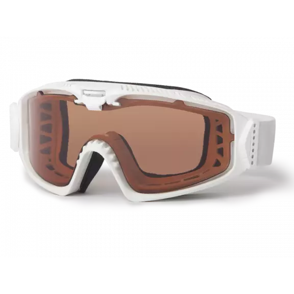 ESS® Influx ™ AVS ™ Ballistic Goggles - White / Clear,Smoke Gray&Alpenglow