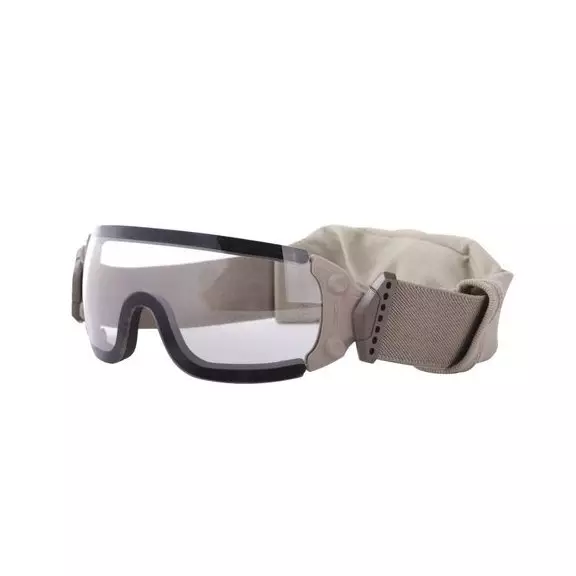 ESS® Ballistische Schutzbrille Jumpmaster – Terrain Tan / Klar