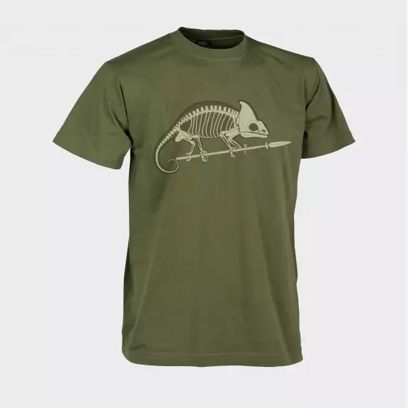 Helikon-Tex® CHAMELEON SKELETON Classic Army T-shirt - Cotton - U.S. Green