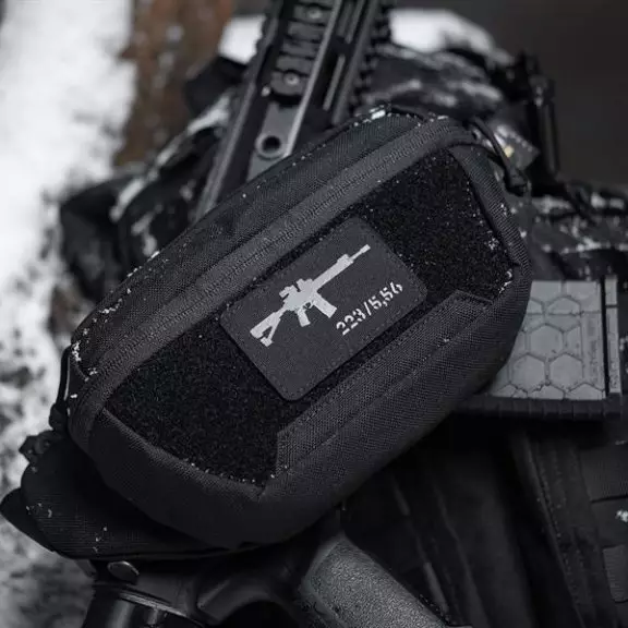 Heavily Armed - AR15 Embroidered Tactical Morale Patch With Velcro