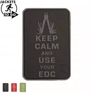 JTG® Keep Calm EDC Rubber...