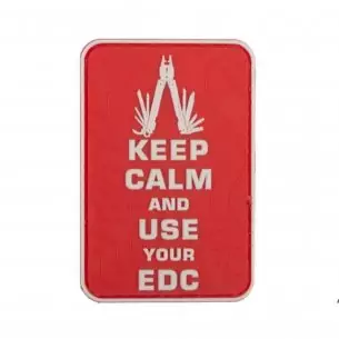 JTG® Keep Calm EDC Rubber...