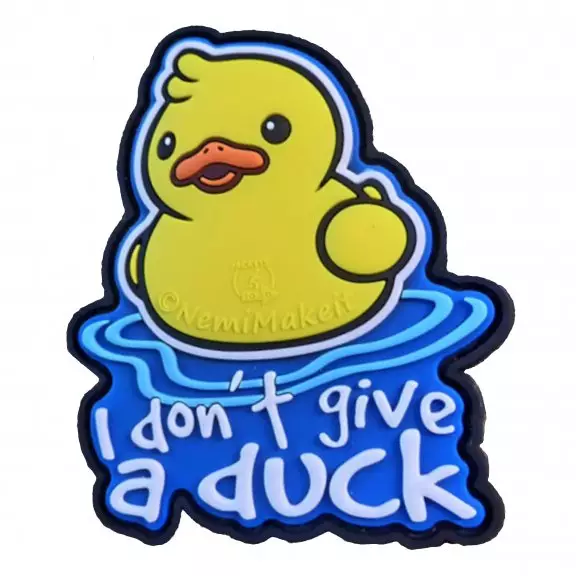 JTG® I Don´t Give A Duck Rubber Patch 3D
