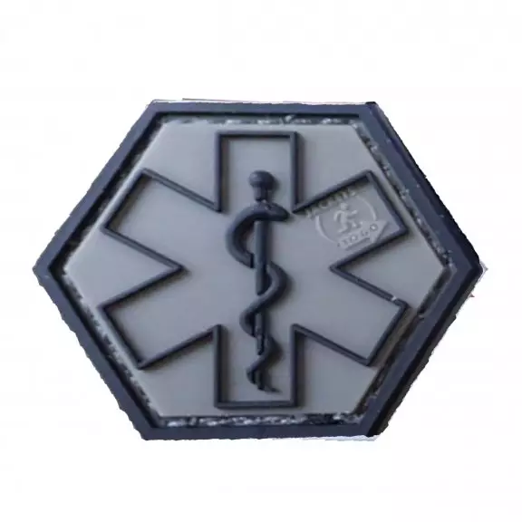 JTG® Paramedic Hexagon Rubber Patch 3D