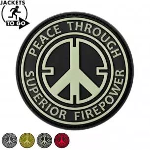 JTG® Peace Rubber Patch 3D