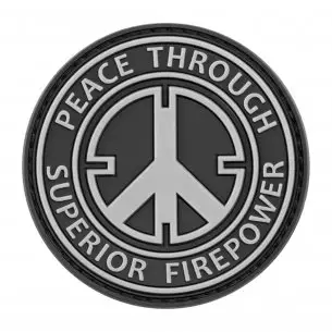 JTG® Peace Rubber Patch 3D