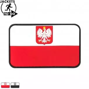 JTG® Poland Flag Rubber...
