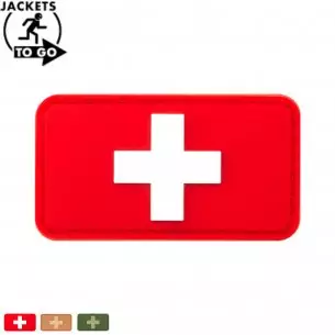 JTG® Swiss Flag Rubber...