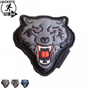 JTG® Angry Wolf Head Rubber...