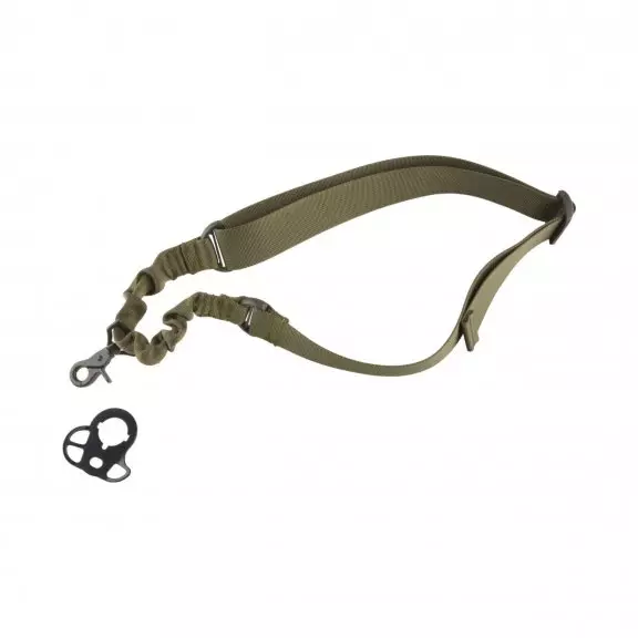GFC Tactical® Single Point Bungee Belt With Mounting - Olive
