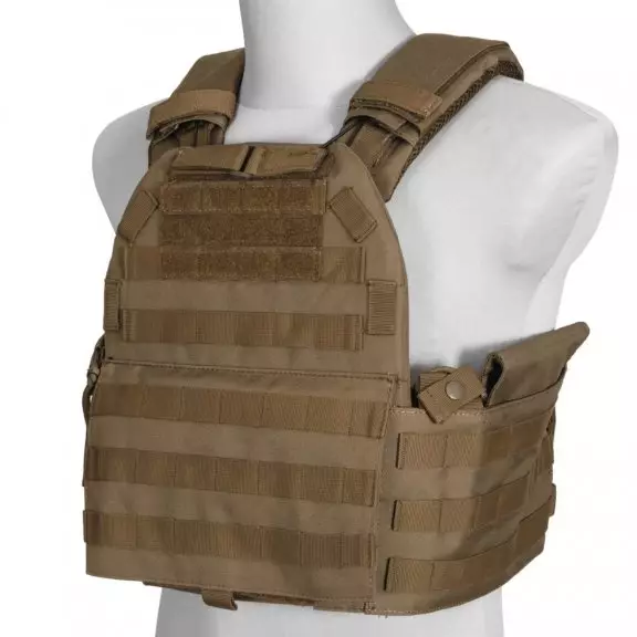 GFC Tactical® Quick Release Plate Carrier Tactical Vest - Coyote
