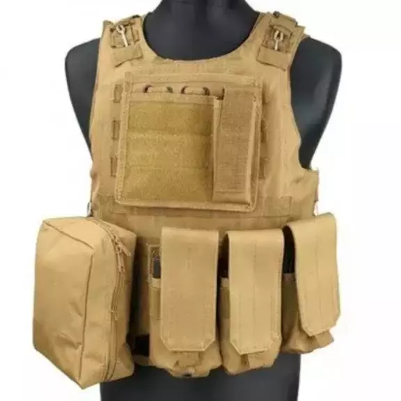 GFC Tactical® FSBE Tactical Vest - Coyote