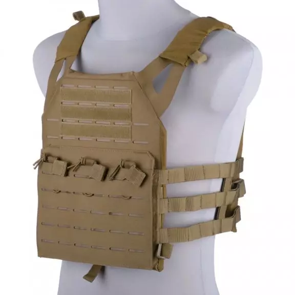 GFC Tactical® Jump Laser-Cut Tactical Vest - Coyote