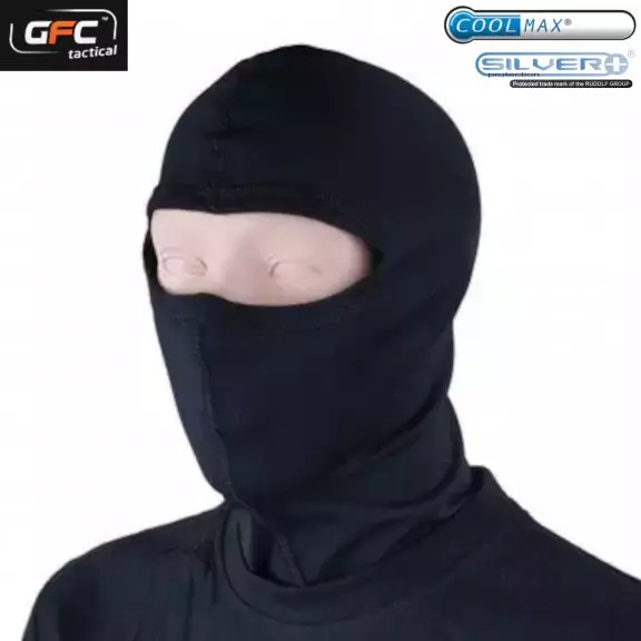 GFC Tactical® Kominiarka Termoaktywna COOLMAX - Czarny