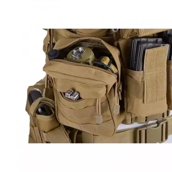 GFC Tactical® Cargo Pouch With Pocket - PL Woodland