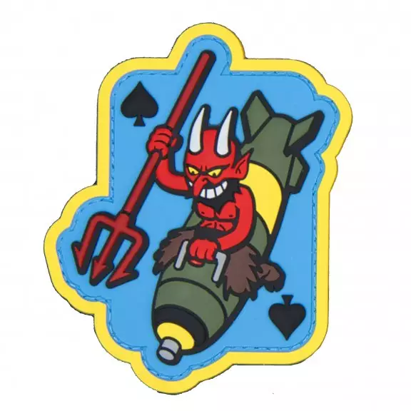 Mil-spec Monkey Naszywka Taktyczna Z Rzepem - Devil Bomber