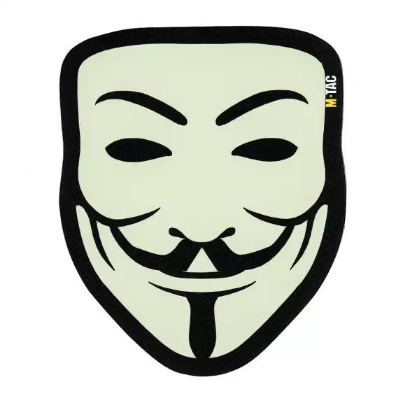 M-Tac® Naszywka Anonymous - Black/GID