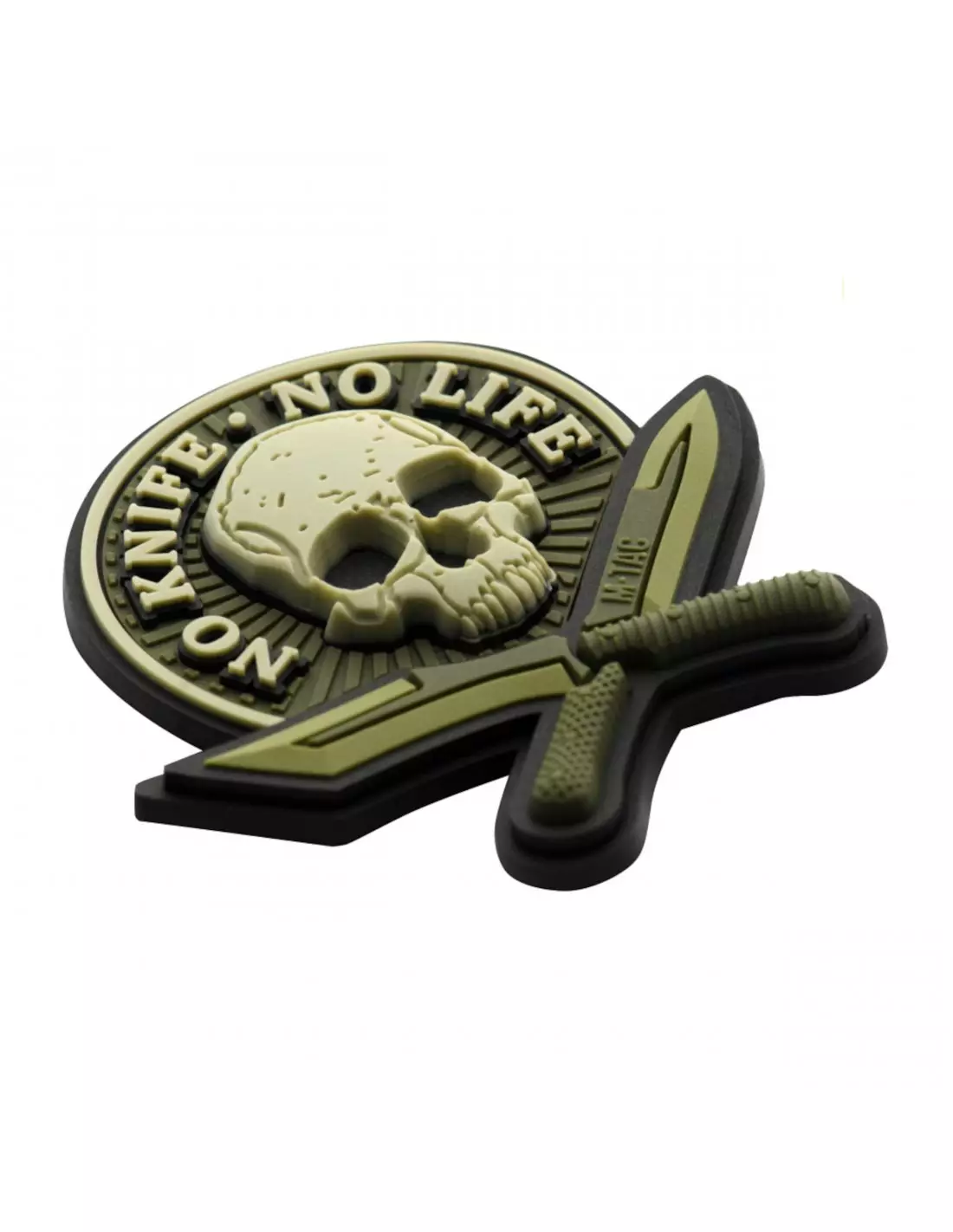 M-Tac® Patch No Knife - No Life 3D PVC - all available colors