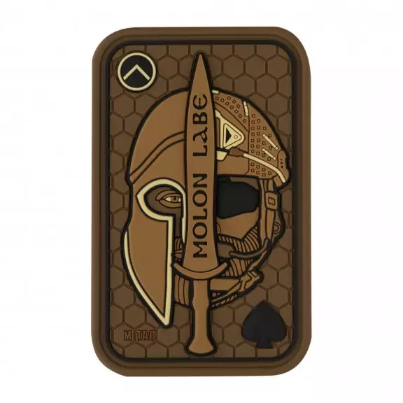 M-Tac® Naszywka Molon Labe Ace 3D PVC - wszystkie dostępne kolory