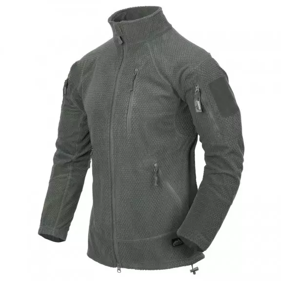 Helikon-Tex® ALPHA TACTICAL Jacket - Grid Fleece - Foliage Green