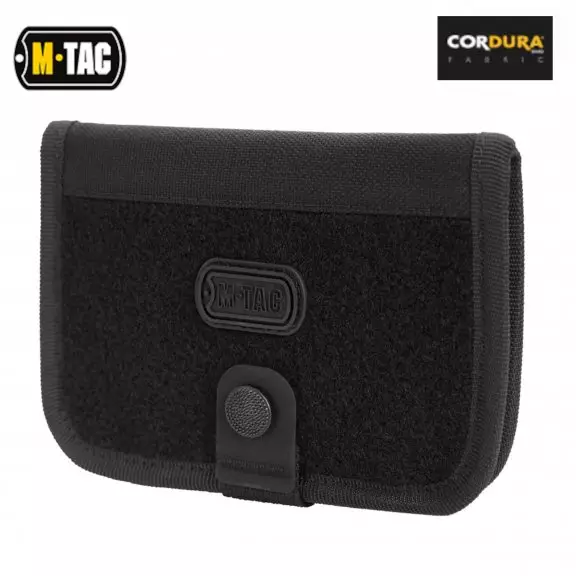 M-Tac® Elite Large Velcro Wallet - Black