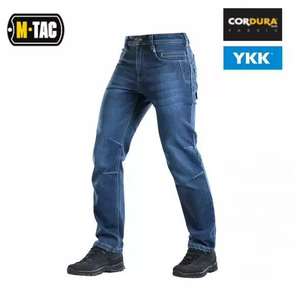 M-Tac® Spodnie Dżinsowe Tactical Gen.I Cordura Regular Fit - Dark Denim