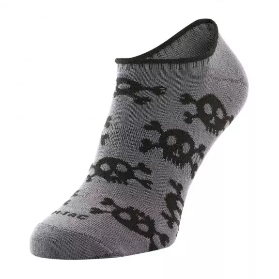 M-Tac® Pirate Skull Summer Light Socks - Dark Grey