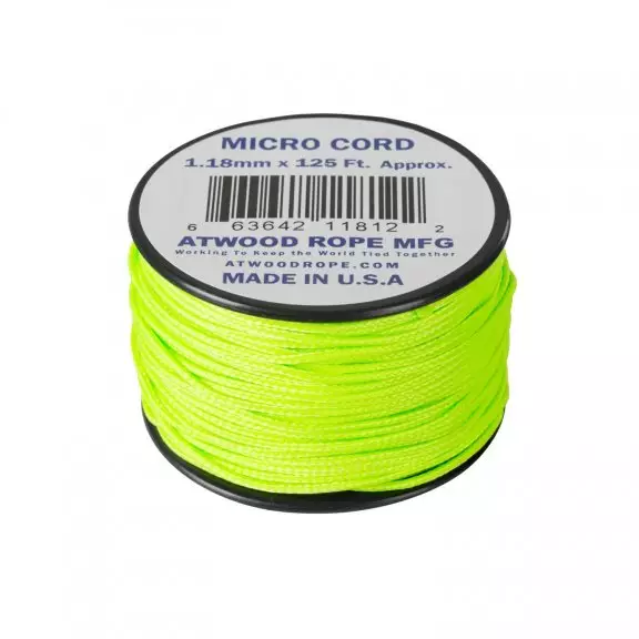 Atwood® Mikrokabel (125 Fuß) - Neon Green