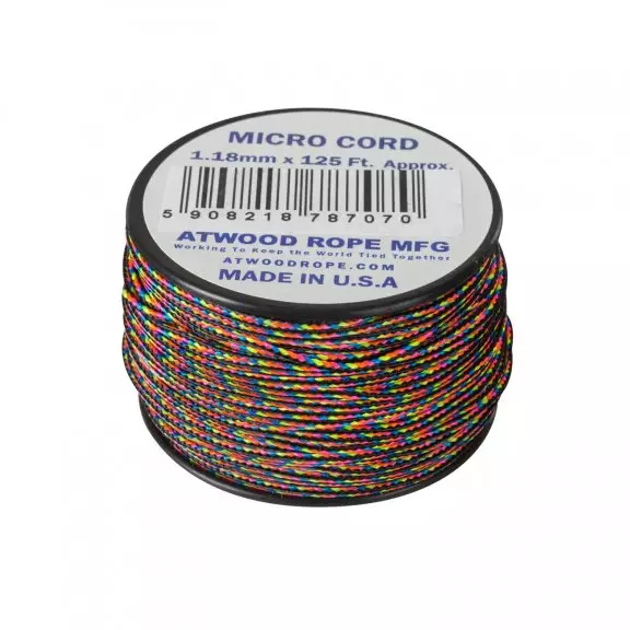 Atwood® Micro Cord (125FT) - Dark Stripes