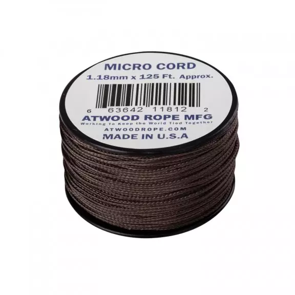 Atwood® Linka Micro Cord (125 FT) - US Brown