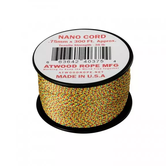 Atwood® Nano Cord (300FT) - Jamaican Me Crazy