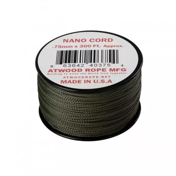 Atwood® Linka Nano Cord (300FT) - Olive Drab