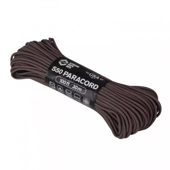 Atwood® Linka 550 Paracord (100FT) - US Brown