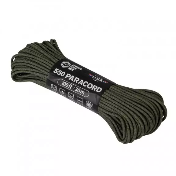 Atwood® Linka 550 Paracord (100FT) - Olive Drab
