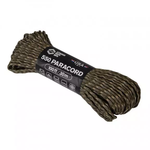Atwood® Linka 550 Paracord (100FT) - Multicam