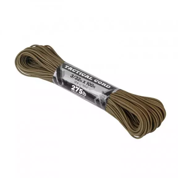 Atwood® Linka Tactical 275 Cord (100FT) - Coyote